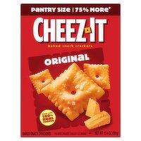 Cheez-It Original Baked Snack Crackers Pantry Size, 12.4 oz