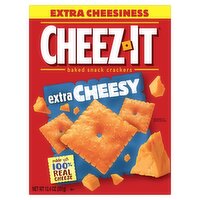 Cheez-It Extra Cheesy Baked Snack Crackers, 12.4 oz