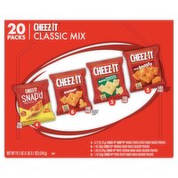 Cheez-It Classic Mix Baked Snack Crackers, 20 count, 19.1 oz