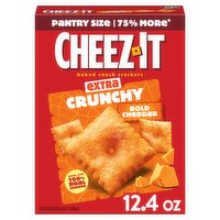 Cheeze-It Bold Cheddar Extra Crunchy Baked Snack Crackers Pantry Size, 12.4 oz