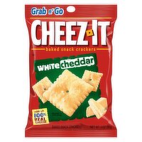 Cheez-It Grab 'n Go White Cheddar Baked Snack Crackers, 3 oz