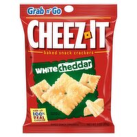 Cheez-It Grab 'n Go White Cheddar Baked Snack Crackers, 3 oz