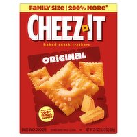 Cheez-It Original Baked Snack Crackers Family Size, 21 oz