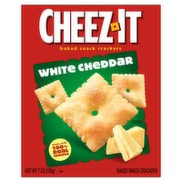 Cheez-It White Cheddar Baked Snack Crackers, 7 oz