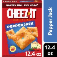 Cheez-It Pepper Jack Baked Snack Crackers Pantry Size, 12.4 oz