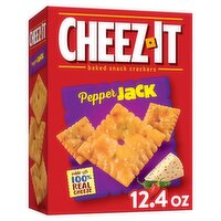 Cheez-It Pepper Jack Baked Snack Crackers, 12.4 oz