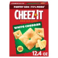 Cheez-It White Cheddar Baked Snack Crackers Pantry Size, 12.4 oz