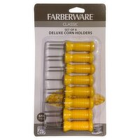 Farberware Classic Deluxe Corn Holders, 8 count