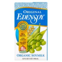 Edensoy Original Organic Soymilk, 32 fl oz