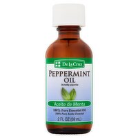 De La Cruz Peppermint Oil, 2 fl oz