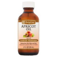 De La Cruz Apricot Oil, 2 fl oz