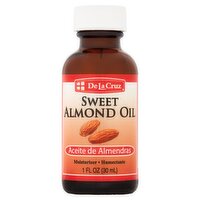 De La Cruz Sweet Almond Oil, 1 fl oz