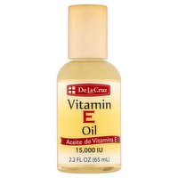 De La Cruz Vitamin E Oil, 15,000 IU, 2.2 fl oz