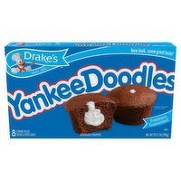 Drake's Yankee Doodles Creme Filled Devils Food Cakes, 8 count, 10.21 oz