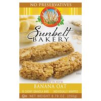 Sunbelt Bakery Banana Oat Chewy Granola Bars, 10 count, 8.79 oz, 8.79 Ounce