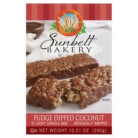 Sunbelt Bakery Fudge Dipped Coconut Chewy Granola Bars, 10 count, 10.21 oz, 10.21 Ounce