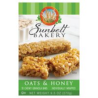 Sunbelt Bakery Oats & Honey Chewy Granola Bars, 10 count, 9.5 oz, 9.5 Ounce