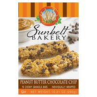 Sunbelt Bakery Peanut Butter Chocolate Chip Chewy Granola Bars, 10 count, 10.21 oz