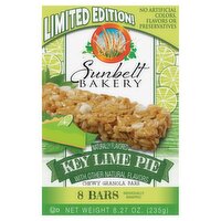 Sunbelt Bakery Key Lime Pie Chewy Granola Bars Limited Edition!, 8 count, 8.27 oz