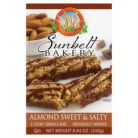 Sunbelt Bakery Almond Sweet & Salty Chewy Granola Bars, 8 count, 8.44 oz