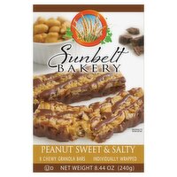 Sunbelt Bakery Peanut Sweet & Salty Chewy Granola Bars, 8 count, 8.44 oz