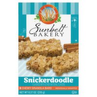 Sunbelt Bakery Snickerdoodle Chewy Granola Bars, 8 count, 8.27 oz