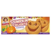 Little Debbie Pumpkin Delights Cookies, 8 count, 9.96 oz, 9.8 Ounce