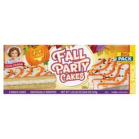 Little Debbie Fall Party Snack Cakes Big Pack, 6 count, 18.81 oz