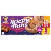Little Debbie Cinnamon Sticky Buns Big Pack, 8 count, 14 oz