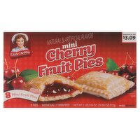 McKee Little Debbie Mini Cherry Fruit Pies, 8 count, 1 lb 2.04 oz