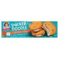 Little Debbie Snicker-Doodle Creme Pies with Cinnamon Sugar Sandwich Cookies, 8 count, 9.57 oz