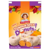 McKee Little Debbie Mini Pumpkin Spice Donuts, 7.74 oz, 7.74 Ounce