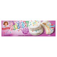 McKee Little Debbie Birthday Cake Creme Pies Snack Cakes, 8 count, 12.5 oz