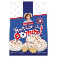 McKee Little Debbie Mini Red, White & Blue Donuts, 8.8 oz