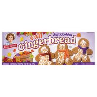 McKee Little Debbie Fall Gingerbread Soft Cookies, 8 count, 6 oz