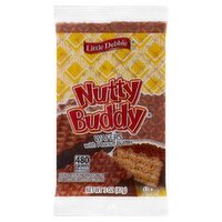 Little Debbie Nutty Buddy Wafers with Peanut Butter, 3 oz