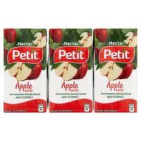 Petit Apple Nectar, 6.8 fl oz, 3 count