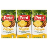 Petit Pineapple Nectar, 6.8 fl oz, 3 count