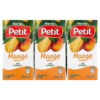 Petit Mango Nectar, 6.8 fl oz, 3 count