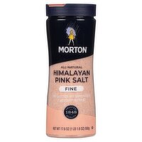 Morton All-Natural Fine Himalayan Pink Salt, 17.6 oz