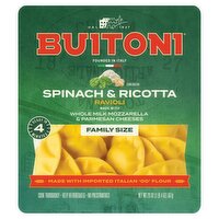 Buitoni Spinach & Ricotta Ravioli Pasta Family Size, 20 oz