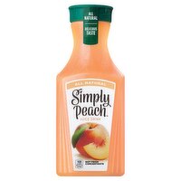 Simply Peach Bottle, 52 fl oz