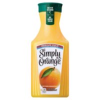 Simply Orange Medium Pulp Calcium and Vitamin D Juice Bottle, 52 fl oz