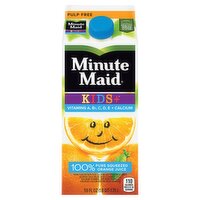 Minute Maid Orange Juice Kids Plus Carton, 59 fl oz