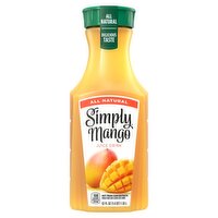 Simply Mango Puree with Lemon Juice Drink, 52 fl oz