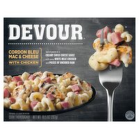 Devour Cordon Bleu Mac & Cheese with Chicken, 10.5 oz