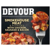 Devour Smokehouse Meat & Potatoes with Chicken, Sausage & Bacon, 9.8 oz