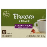Panera Bread Hazelnut Crème 100% Arabica Coffee, 2.95 lbs, 10 count
