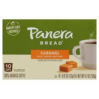 Panera Bread Caramel 100% Arabica Coffee, 0.42 oz, 10 count, 4.2 Ounce