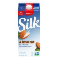 Silk Original Almond Almondmilk, 64 fl oz, 64 Fluid ounce